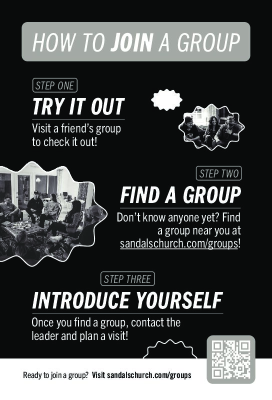 Start A Group / Join a Group Card