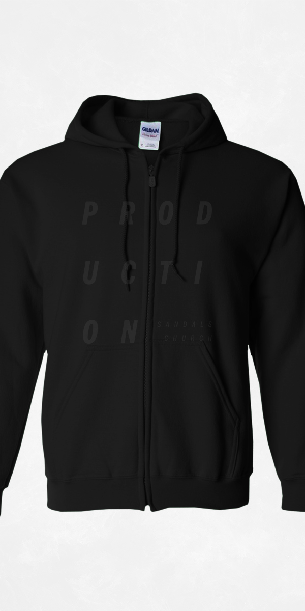 Black Production Volunteer Hoodie