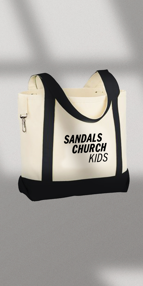 Sandals Church Kids Tote Bag