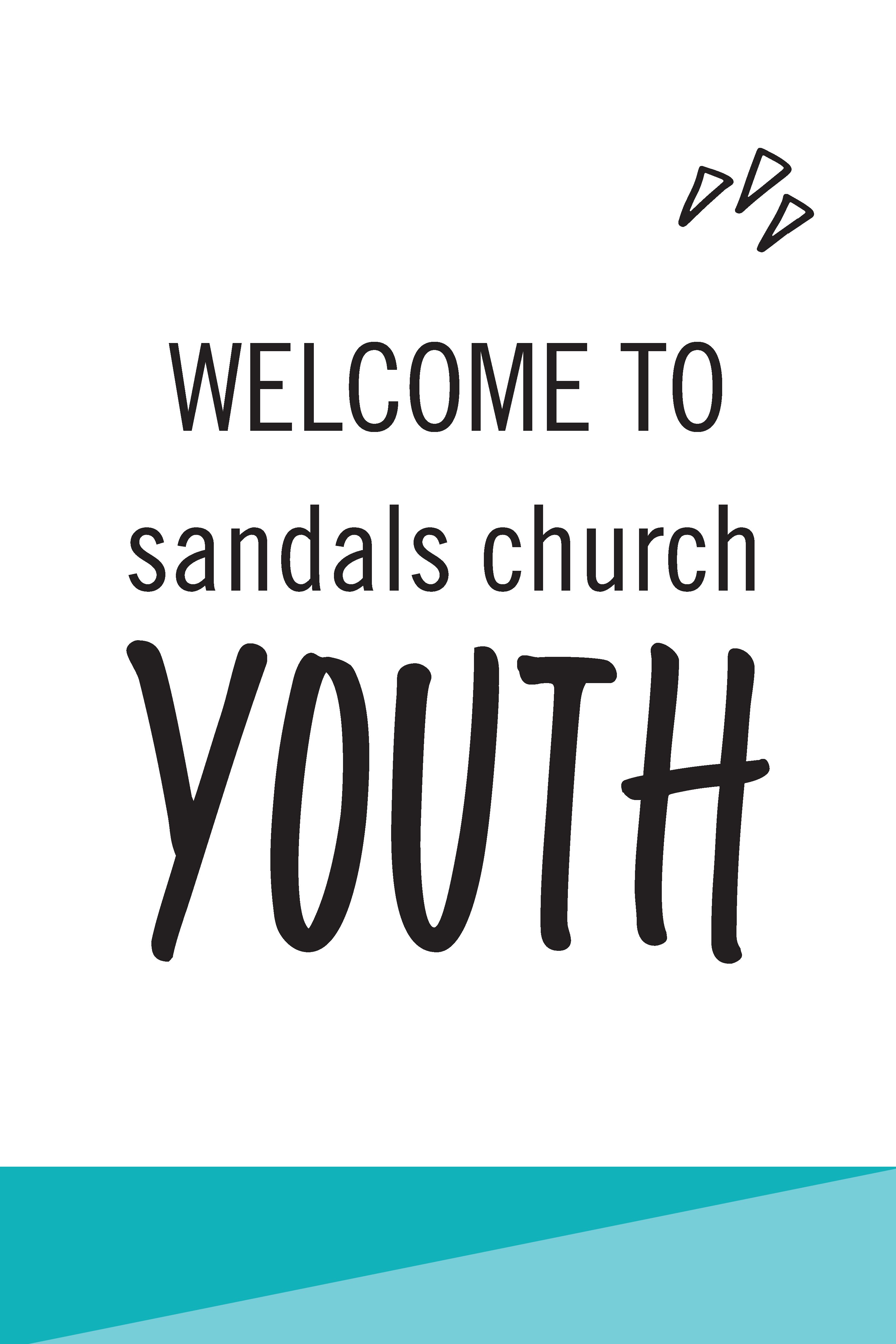 Youth Welcome Sign