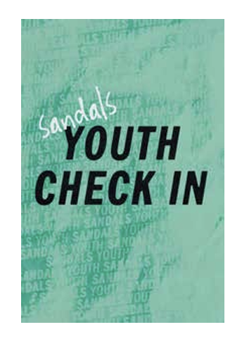 Youth Check in Sign