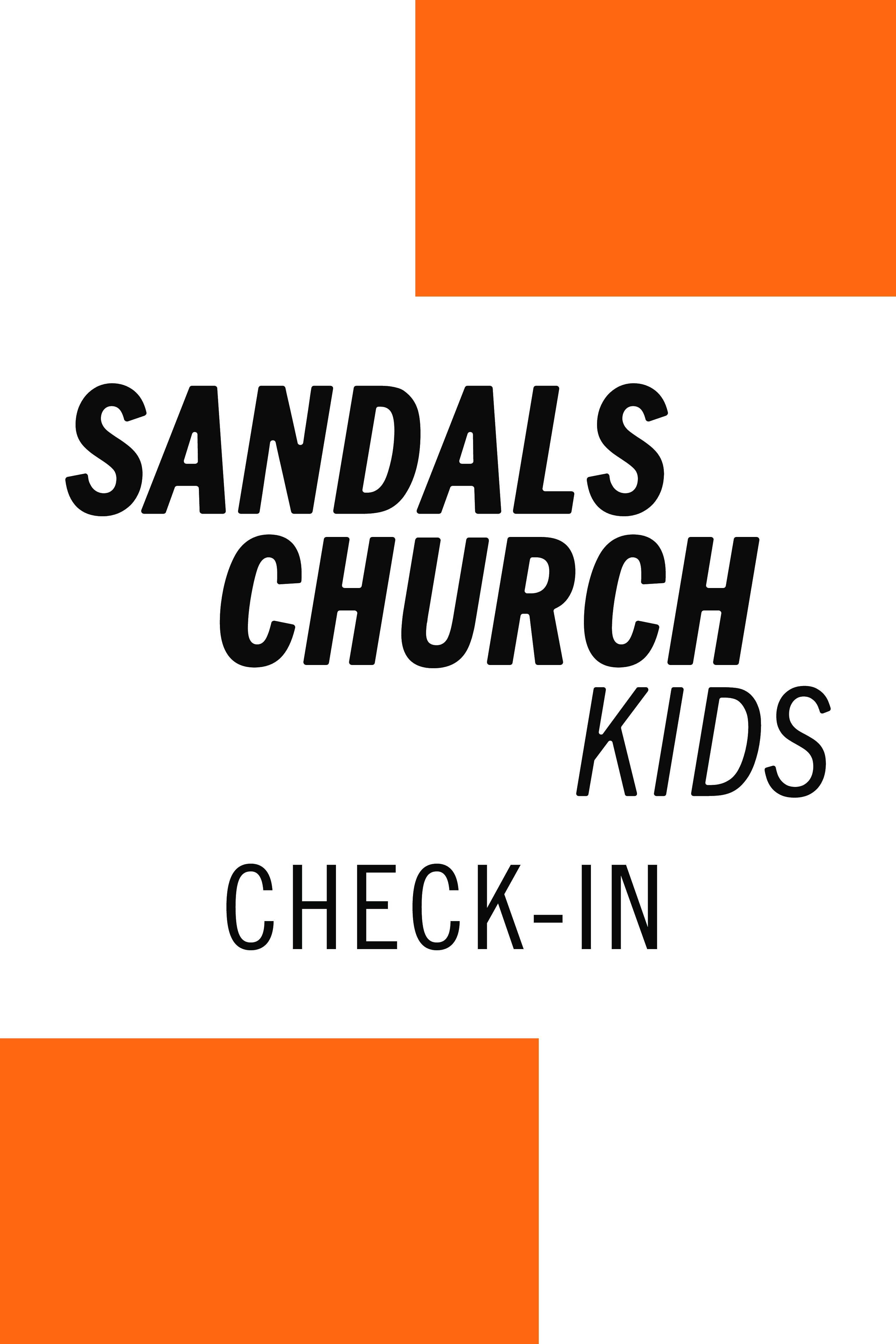 Kids Check In A Frame