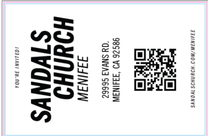 Campus Specific Invite Postcards