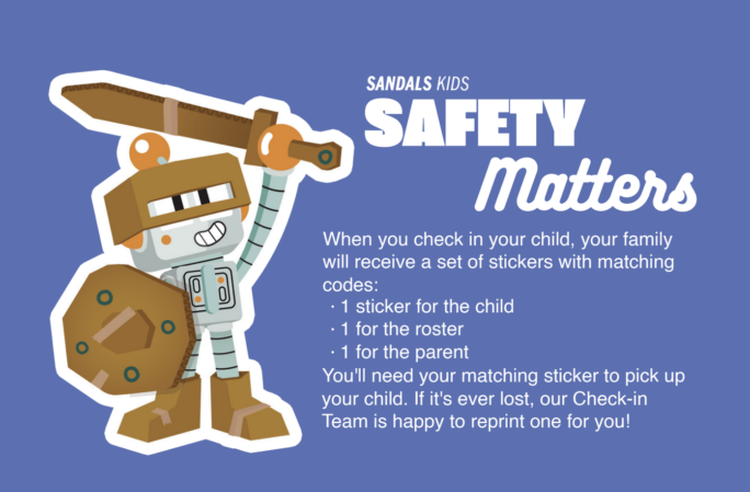SCK New kids Safety/sticker card