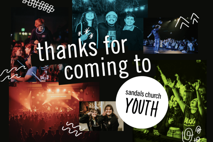 Youth thanks for coming Postcards