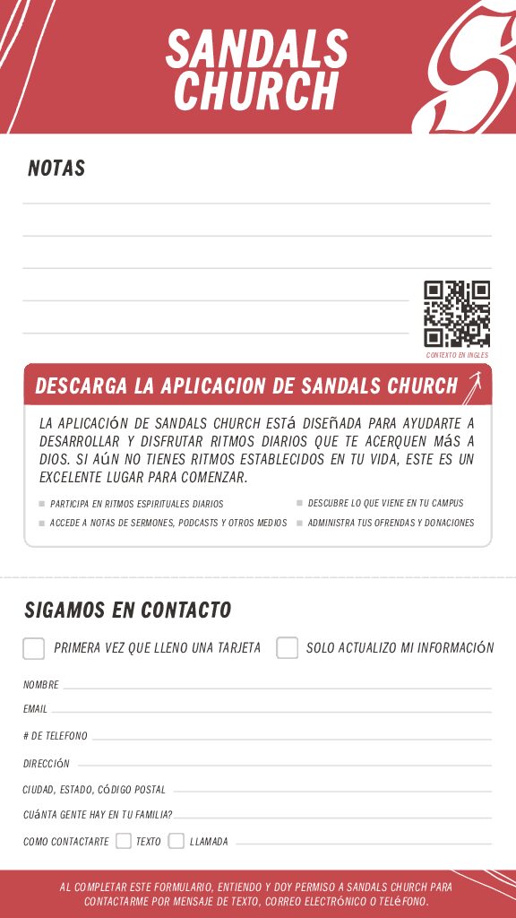 Seatback Card - Spanish New Card