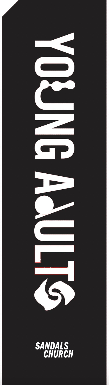 Young Adult  feather flag