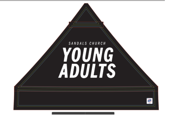 10' x 10' EZ-Up Cover and Base Young Adults