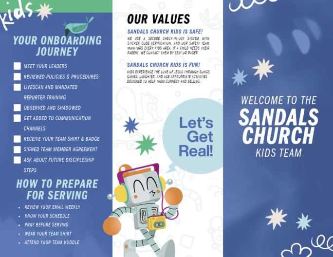 SCK Volunteer Onboarding Brochure
