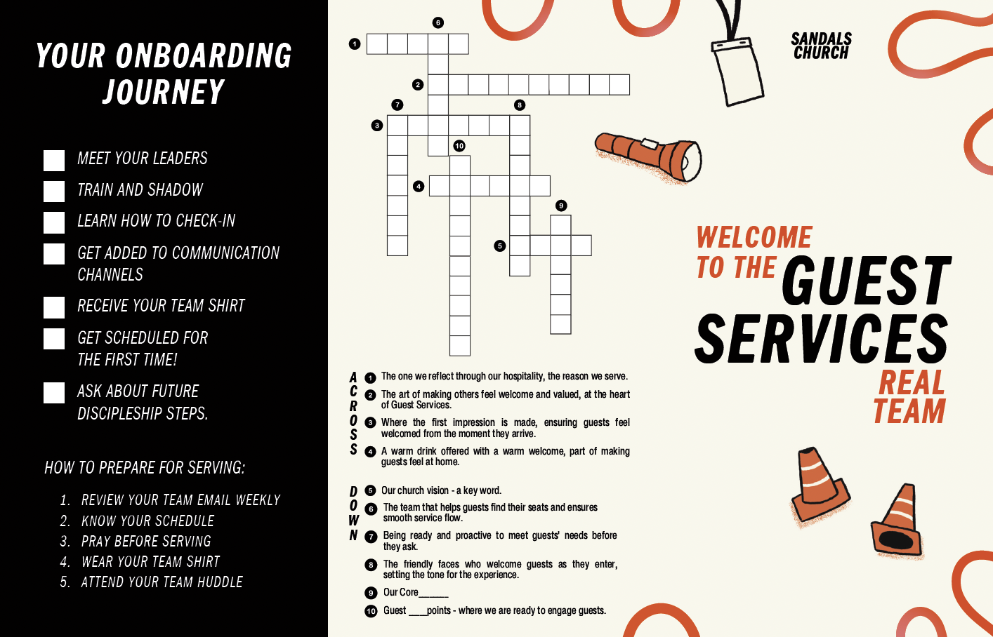 Real Team Volunteer Onboarding Brochure