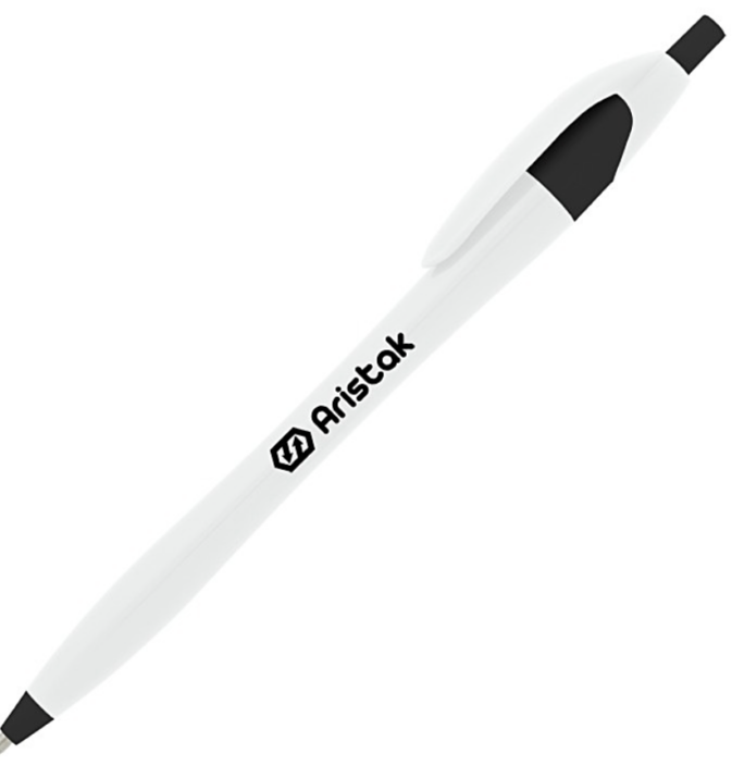 Black and white pens