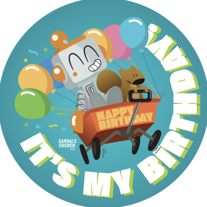 SCK It's my Birthday Sticker